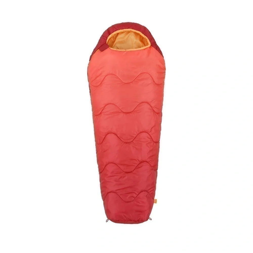 Firefly Mummy Sleeping Bag Youth Age 9-12 Red Orange NEW